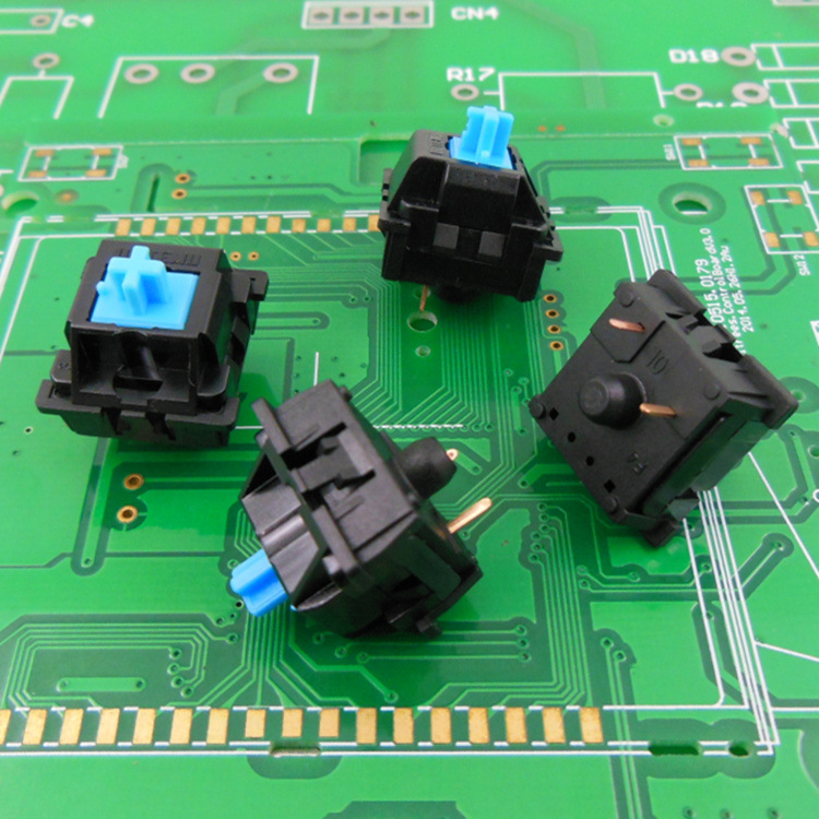 直鍵開關PG150Q01 青軸機械鍵盤開關的5千萬次壽命與電子元器件銷售優勢